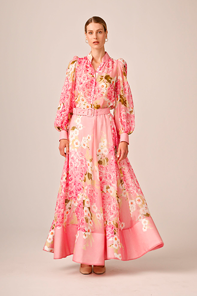By Timo - Organza maxi skjørt