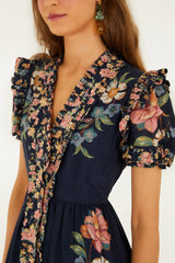 Farm rio - Maira floral maxi kjole