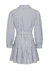 By timo - Seersucker pleated kjole