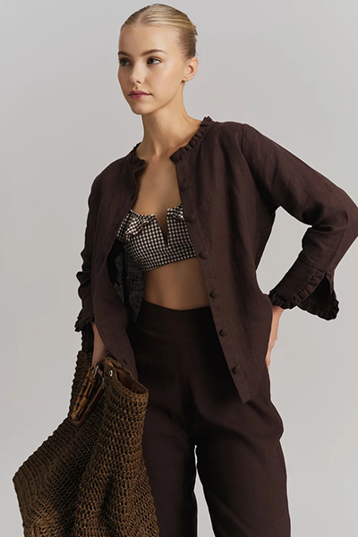 Ella & il - Clarion linen skjorte