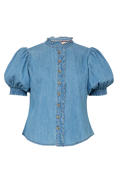 By timo - Denim bluse