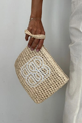Ella & il - Mim Straw clutch