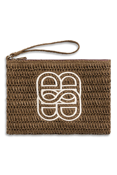 Ella & il - Mim straw clutch