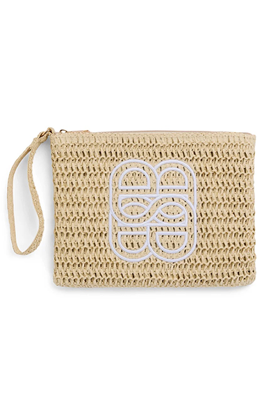 Ella & il - Mim Straw clutch