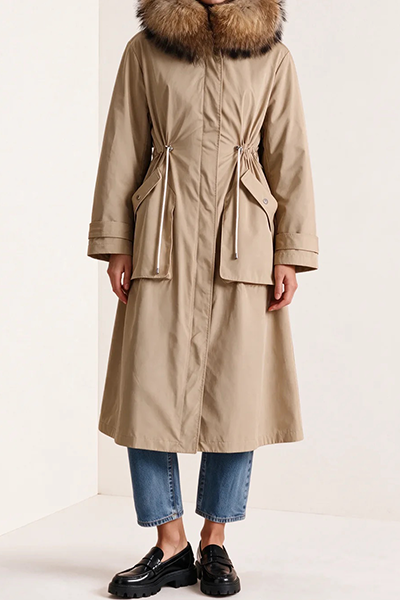 By timo - Padded maxi parka