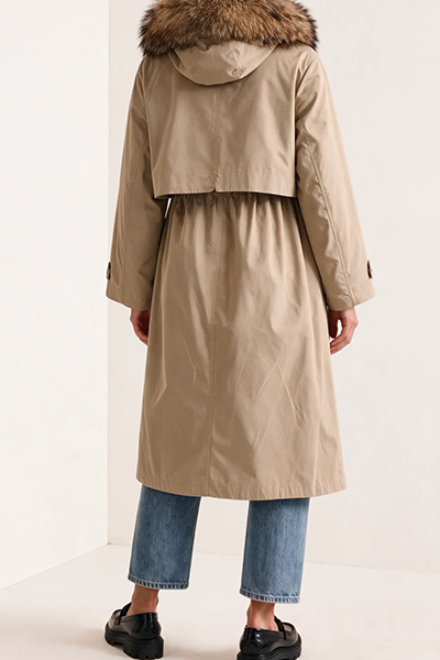 By timo - Padded maxi parka