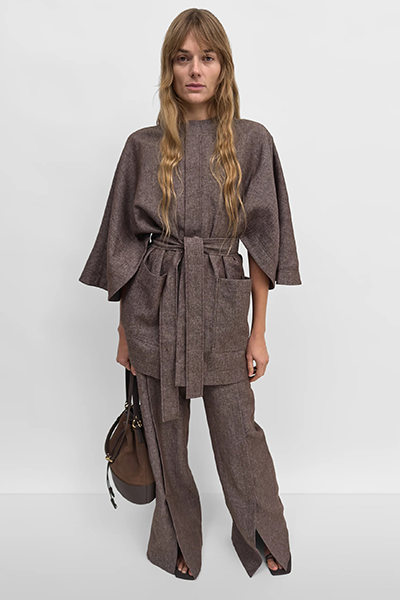 Rodebjer - Pinto lino coat