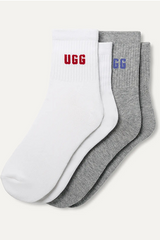 UGG - Logo 2-pakk sokker