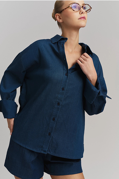 Ella & il - Sunniva tencel skjorte