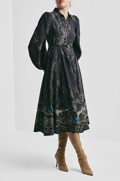 By Timo - Jacquard midi