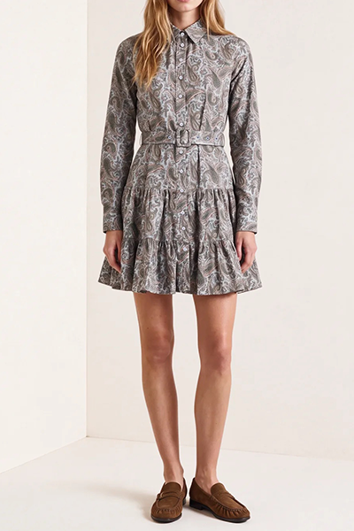 By timo - Winter cotton shift kjole