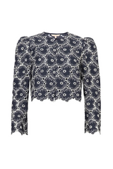 By timo - Broderie anglaise jakke