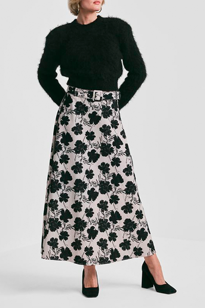 By Timo - Cord maxi skirt