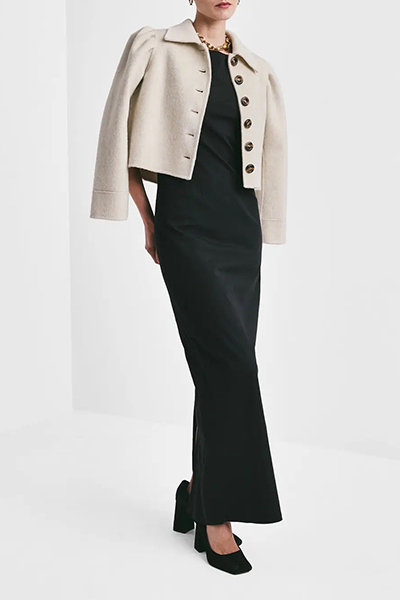 By Timo - Tailored cropped jakke