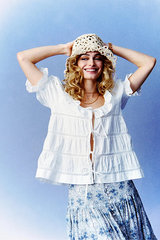 By timo - Poplin bow bluse