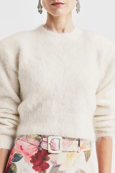 By Timo - Hairy knit genser