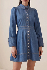 By Timo - Denim mini kjole