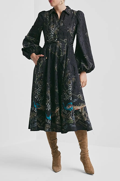 By Timo - Jacquard midi