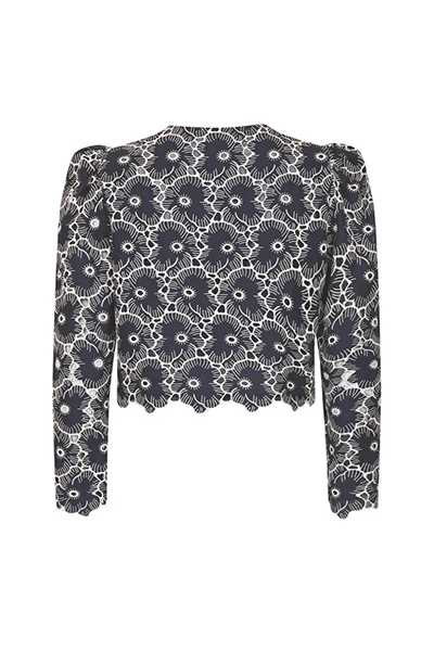 By timo - Broderie anglaise jakke