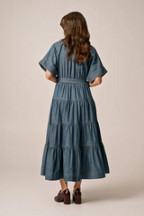 By Timo - Denim shirt kjole