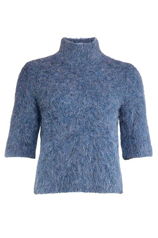 By timo - Hairy knit jacket
