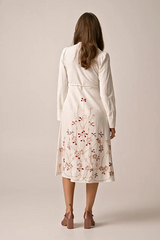 By Timo - Linen collared kjole