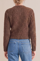 By timo - Hairy knit jacket
