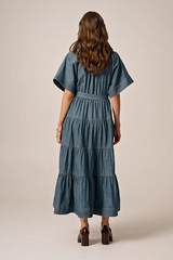By Timo - Denim shirt kjole