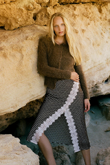 By timo - Hairy knit jacket