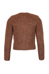 By timo - Hairy knit jacket