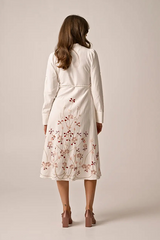 By Timo - Linen collared kjole