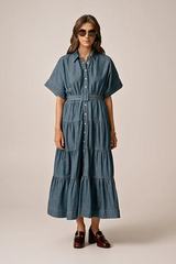 By Timo - Denim shirt kjole