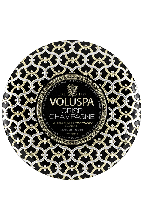 Voluspa - Crisp champagne 3 wick tin candle